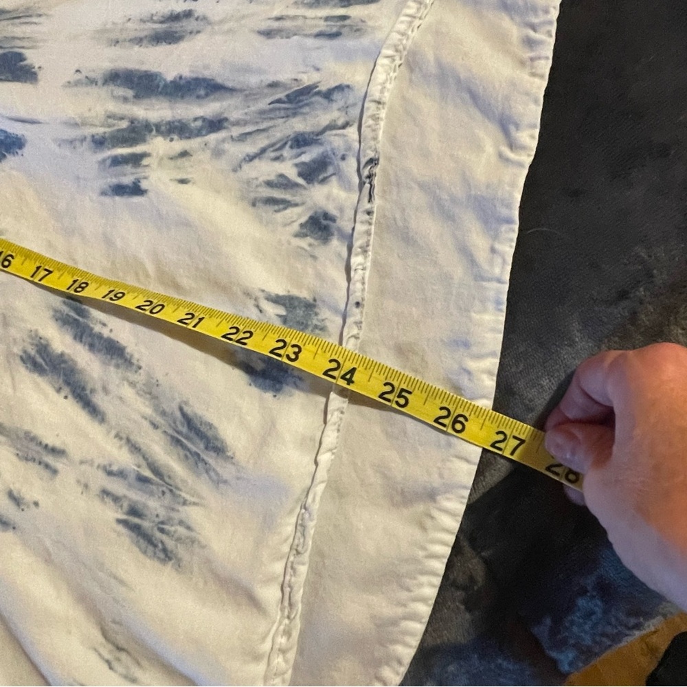 Bohemian tie dye flowy blouse - Picture 7 of 7